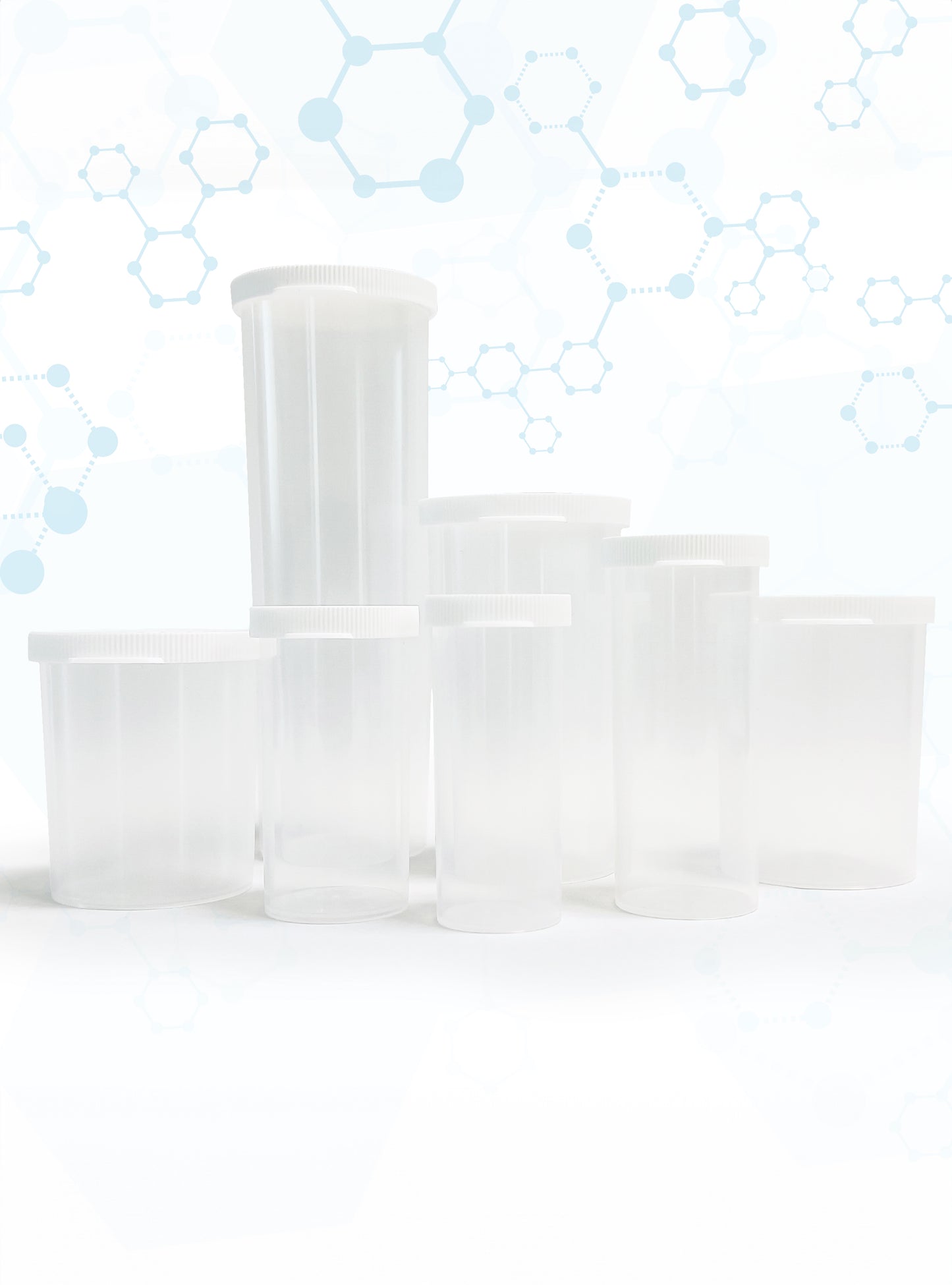 Snap Cap Vials - Clear