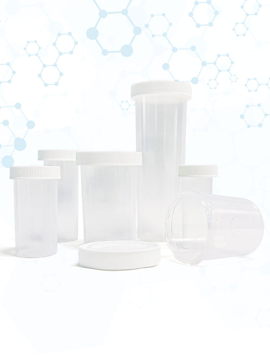 Child-Resistant Vials - Clear