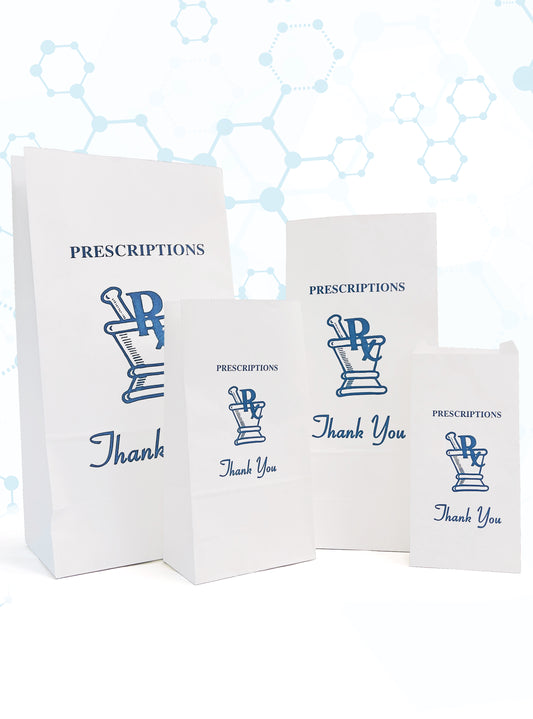Pharmaceutical Paper Bags - Printed